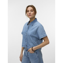 Vero Moda Vmingeborg ss denim shirt mix