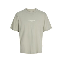 Jack & Jones Jorhyeres back element tee ss crew olijf