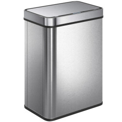 4goodz Sensorprullenbak rechthoek 50 liter -