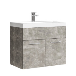Badplaats Badkamermeubel montreal 60 x 35 cm – beton grijs – wastafel met