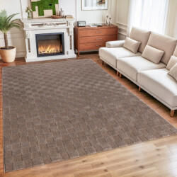 Muratap Vivant chesterfield vloerkleed laagpolig effen - 140x200 cm