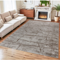 Muratap Vivant marmer vloerkleed laagpolig beige- 140x200 cm