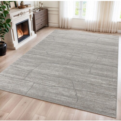 Muratap Vivant marmer vloerkleed laagpolig creme- 140x200 cm