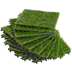 4goodz Kunstgras 10st 30x30 cm dus 0,9 m2 -