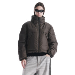 Krakatau Narwaru faux leren puffer qw543