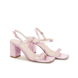 Freebird Sandalen met hak uzuri metallic