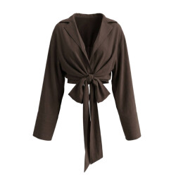 Aimee The Label Top lange mouw falkohs blouse