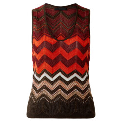 Oui Top zonder mouw 0097567