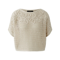 Oui Pullover korte mouw 00974