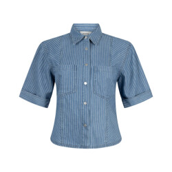 Aaiko Blouse korte mouw serene stripe co