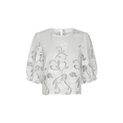 Neo Noir fia embroidery blouse 167834 120 white