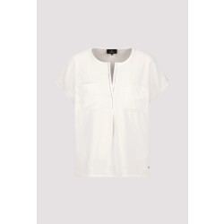 Monari  blouse with rhinestone details 410766 143 marble