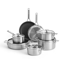 BK Cookware Bk maestro peter goossens durabond hybride medium 7 delig pannenset