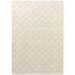 Villeroy & Boch Scala handgeweven wol vloerkleed wit- 80x200 cm
