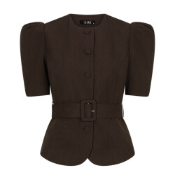 Ibana Blouse korte mouw 302630081 tonia