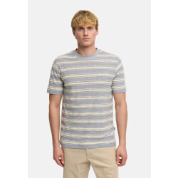 Kronstadt Po30438 ks40025 ksborden t-shirt lt grey mix