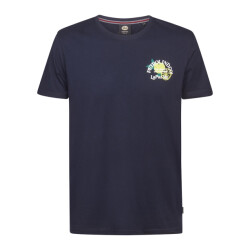 Petrol Industries Men t-shirt ss classic print navy