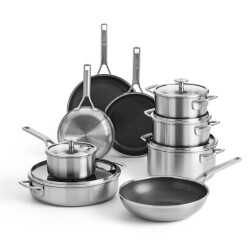BK Cookware Bk maestro rvs & durabond hybride xl pannenset