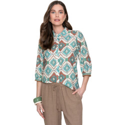 Geisha Blouse aqua