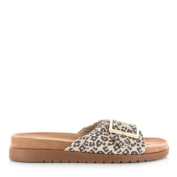 Toms Marin slide sandaal met gesp platte sandalen dames