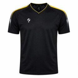 Q1905 Trainingsshirt maher zwart / geel / wit