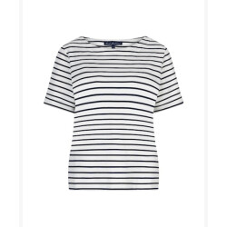 Red Button Redbutton top srb4754 terry stripe darkbue