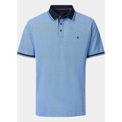 Casamoda Polo korte mouw polo 2-tone pq 126320101/145