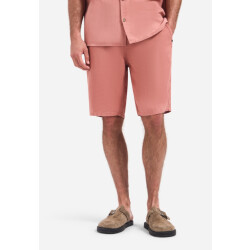 No Excess Short chino with linen, garment dyed oud