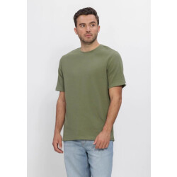 Anerkjendt 901754 akkikki s/s waffle tee loden green