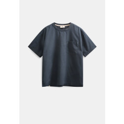 Anerkjendt 902429 akvillads s/s tee blue indigo