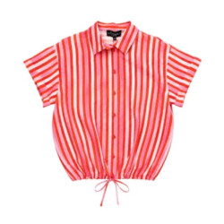 Elvira Collections Summer blouse roos dessin