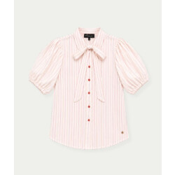 Elvira Collections Blouse siny ecru dessin