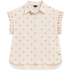 Elvira Collections Blouse emma ecru dessin