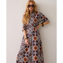 Summum 5s1664-12460 120 dress ornament print multicolour