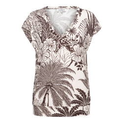 &Co Woman &co women top lucia choco duo chocolate multi