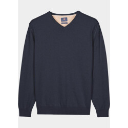 Baileys Pullover heren v-neck pullover 12gg single 618100cct-3/675