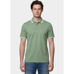 Bos Bright Blue Scotland blue polo heren brick polo plain contrast col spe25108br06sb/343 surf side