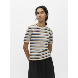 Object Ester gestreepte knit pullover