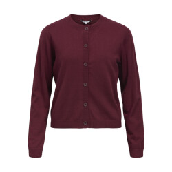 Object objthess l/s short cardigan noos 23043508 windsor wine