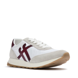 FitFlop Retro-q ff sneakers van stof/suède urban /donker merlot