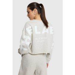 Alix The Label Back print sweater