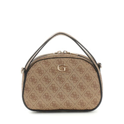 Guess Coleen logo top zip crossbody