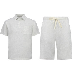 Enos Zomerset ribbed oversized polo shirt