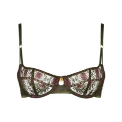 Aubade Half cup bra sound of heart groen