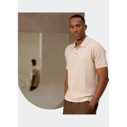 R2 Amsterdam Polo heren knitted polo 128.knitpolo.002/045