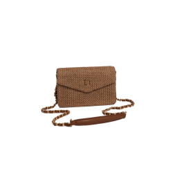 Nikkie Daxing raffia schoudertas