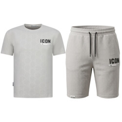 True Rise Zomerset icon oversized t-shirt en short