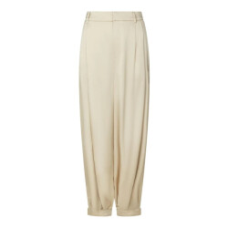Neo Noir fayla drapy satin balloon pants 167418 125 dark sand