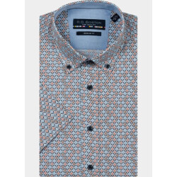 R.B. Boston Overhemd korte mouw heren marshall ss button down 616670/307