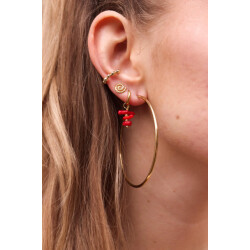 Label Kiki Big round hoop